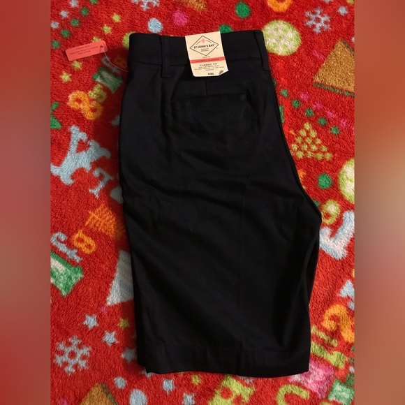St. John's Bay Pants - NWT St. John's Bay Black Bermuda Shorts